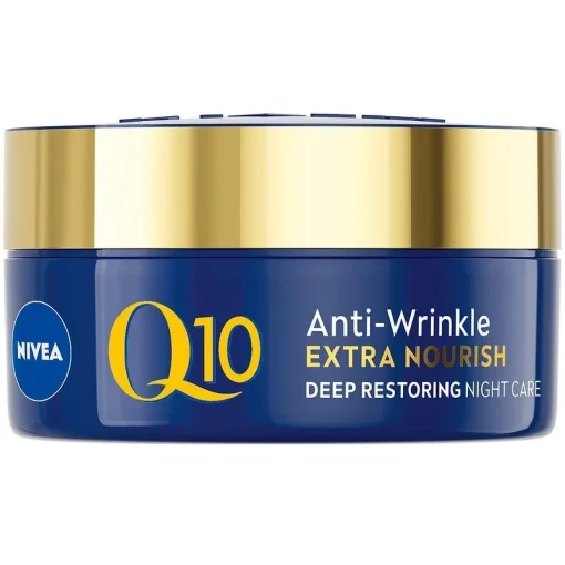 shop Nivea Q10 Extra Nourish Night Cream 50 ml af Nivea - online shopping tilbud rabat hos shoppetur.dk