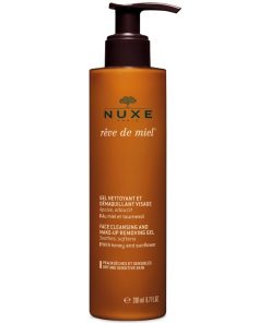 shop Nuxe Reve de Miel Face Cleansing And Make-Up Removing Gel 200 ml af NUXE - online shopping tilbud rabat hos shoppetur.dk