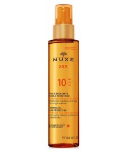 shop Nuxe Sun Tanning Oil Low Protection SPF 10 - 150 ml af NUXE - online shopping tilbud rabat hos shoppetur.dk