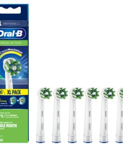 shop Oral-B Cross Action tandbørstehoveder - 6 stk af oral-b - online shopping tilbud rabat hos shoppetur.dk