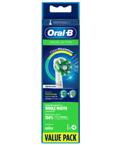 shop Oral-B børstehoveder - CrossAction - 4 stk. af oral-b - online shopping tilbud rabat hos shoppetur.dk