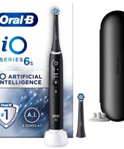 shop Oral-B eltandbørste - iO 6S - Sort af oral-b - online shopping tilbud rabat hos shoppetur.dk