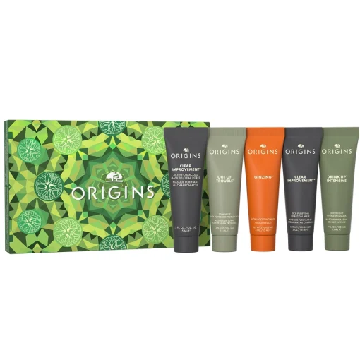 shop Origins Multi-Maskers Five Mini Masking Essentials Gift Set (Limited Edition) af Origins - online shopping tilbud rabat hos shoppetur.dk