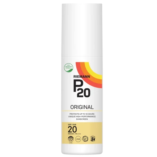 shop P20 Riemann Original Sun Protecting Spray SPF 20 - 100 ml af P20 Riemann - online shopping tilbud rabat hos shoppetur.dk