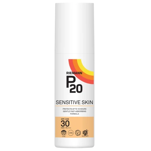 shop P20 Riemann Sensitive Skin Sun Protection Cream SPF 30 - 100 ml af P20 Riemann - online shopping tilbud rabat hos shoppetur.dk