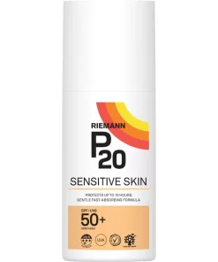 shop P20 Riemann Sensitive Skin Sun Protection Cream SPF 50+ - 200 ml af P20 Riemann - online shopping tilbud rabat hos shoppetur.dk