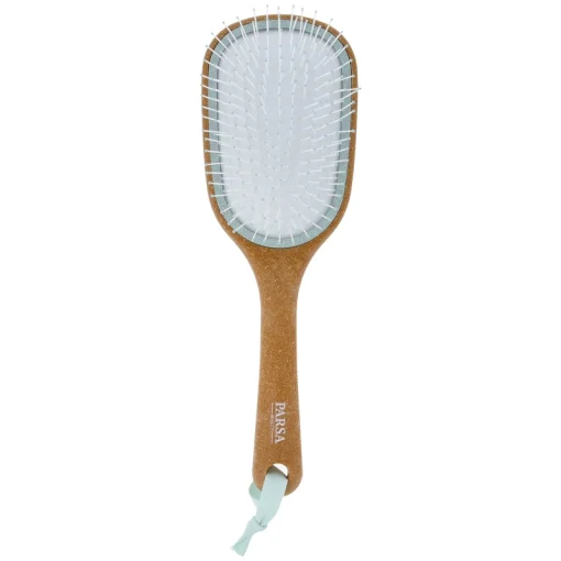 shop Parsa Beauty Cork Detangling Hairbrush Large Oval af Parsa - online shopping tilbud rabat hos shoppetur.dk