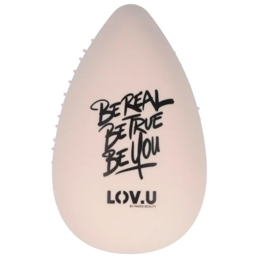 shop Parsa LOV.U Compact Detangler Brush - Beige af Parsa - online shopping tilbud rabat hos shoppetur.dk