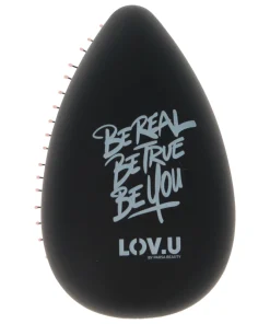 shop Parsa LOV.U Compact Detangler Brush - Black af Parsa - online shopping tilbud rabat hos shoppetur.dk