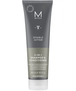 shop Paul Mitchell Mitch Double Hitter 2 i 1 Shampoo & Conditioner 250 ml af Paul Mitchell - online shopping tilbud rabat hos shoppetur.dk