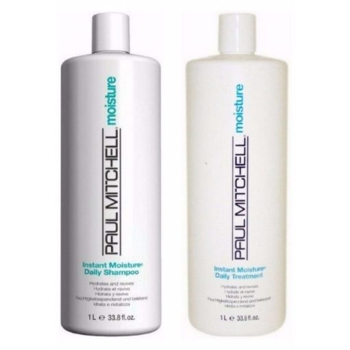 shop Paul Mitchell Moisture Instant Shampoo & Conditioner 2 x 1000 ml af Paul Mitchell - online shopping tilbud rabat hos shoppetur.dk