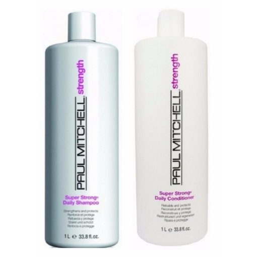 shop Paul Mitchell Strenght Super Strong Shampoo & Conditioner 2 x 1000 ml af Paul Mitchell - online shopping tilbud rabat hos shoppetur.dk