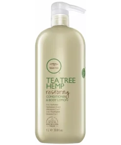 shop Paul Mitchell Tea Tree Hemp Restoring Conditioner & Body Lotion 1000 ml af Paul Mitchell - online shopping tilbud rabat hos shoppetur.dk