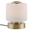 shop Paul Neuhaus bordlampe - Bota - Messing/opal af paul-neuhaus - online shopping tilbud rabat hos shoppetur.dk