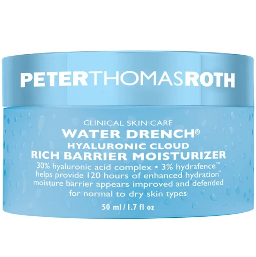 shop Peter Thomas Roth Water Drench Hyaluronic Cloud Rich Barrier Moisturizer 50 ml af Peter Thomas Roth - online shopping tilbud rabat hos shoppetur.dk