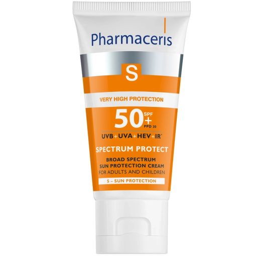 shop Pharmaceris S Spectrum Protect Sun Protection Cream SPF 50+ - 50 ml af Pharmaceris - online shopping tilbud rabat hos shoppetur.dk