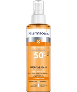 shop Pharmaceris S Sun Protective Dry Oil SPF 50+ - 200 ml af Pharmaceris - online shopping tilbud rabat hos shoppetur.dk