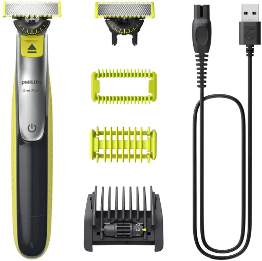 shop Philips OneBlade 360 Face + Body Hybrid Trimmer - QP2834/23 af Philips - online shopping tilbud rabat hos shoppetur.dk