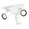 shop Philips spotlampe med 3 spots - Pongee - Hvid af philips - online shopping tilbud rabat hos shoppetur.dk