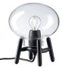 shop Phillip Bro & Dogg Gudmundsdottir lampe - Hiti U6 - Sort/klar glas af fdb-moebler - online shopping tilbud rabat hos shoppetur.dk