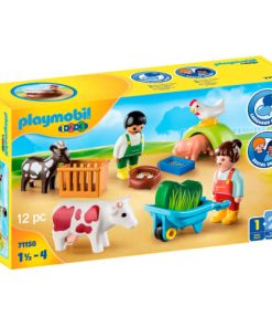 shop Playmobil 1.2.3 Sjov på bondegården af playmobil - online shopping tilbud rabat hos shoppetur.dk