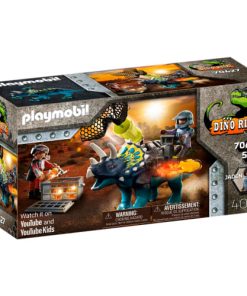 shop Playmobil Dino Rise Triceratops: Kampen om de legendariske sten af playmobil - online shopping tilbud rabat hos shoppetur.dk