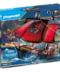 shop Playmobil Pirates Dødningehoved-kampskib af playmobil - online shopping tilbud rabat hos shoppetur.dk