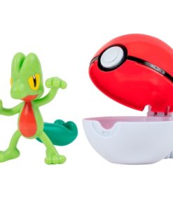 shop Pokémon pokéball med figur - Clip 'N' Go - Treeko af pokemon - online shopping tilbud rabat hos shoppetur.dk