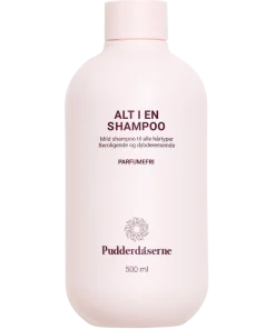 shop Pudderdåserne Alt I En Shampoo 500 ml af Pudderdserne - online shopping tilbud rabat hos shoppetur.dk