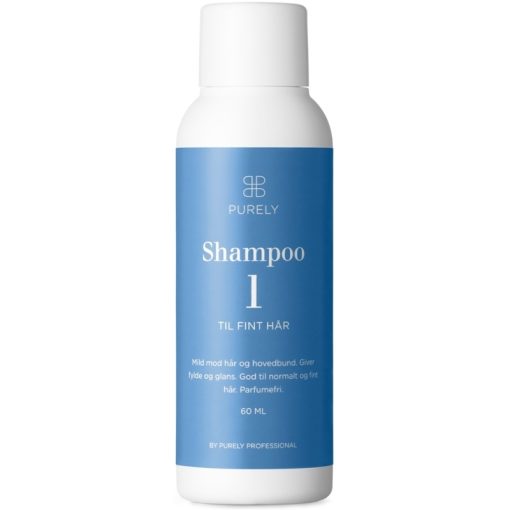 shop Purely Professional Shampoo 1 - 60 ml af Purely Professional - online shopping tilbud rabat hos shoppetur.dk