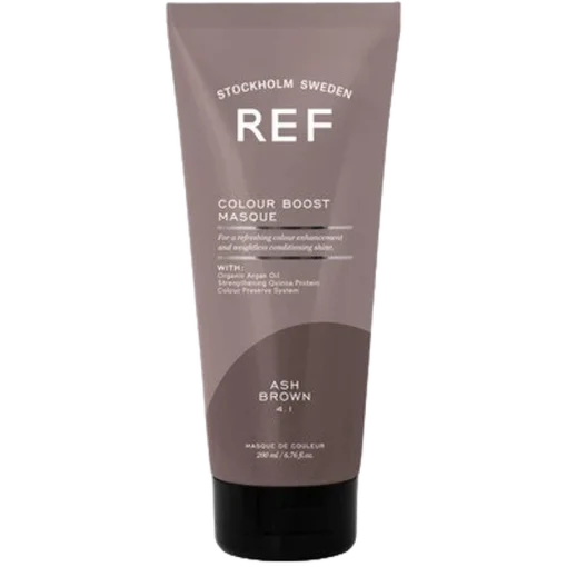 shop REF. Colour Boost Masque 200 ml - Ash Brown af REF - online shopping tilbud rabat hos shoppetur.dk