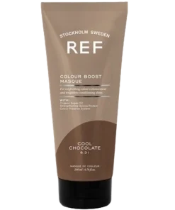 shop REF. Colour Boost Masque 200 ml - Cool Chocolate af REF - online shopping tilbud rabat hos shoppetur.dk