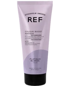 shop REF. Colour Boost Masque 200 ml - Platinum Blonde af REF - online shopping tilbud rabat hos shoppetur.dk