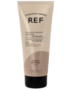 shop REF. Colour Boost Masque 200 ml - Sandy Blonde af REF - online shopping tilbud rabat hos shoppetur.dk