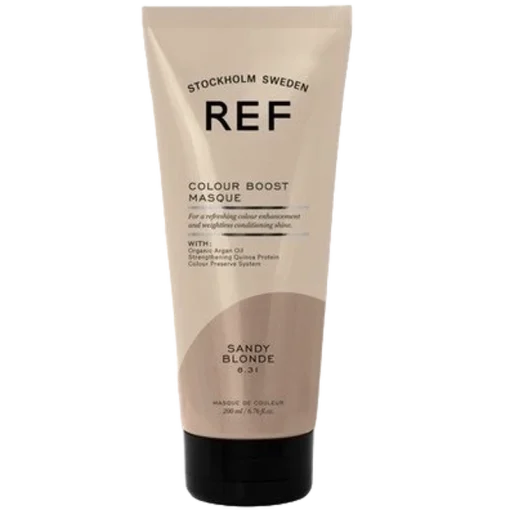 shop REF. Colour Boost Masque 200 ml - Sandy Blonde af REF - online shopping tilbud rabat hos shoppetur.dk