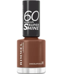 shop RIMMEL 60 Seconds Nail Polish 8 ml - 140 Chocolate Eclipse af RIMMEL - online shopping tilbud rabat hos shoppetur.dk