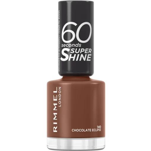 shop RIMMEL 60 Seconds Nail Polish 8 ml - 140 Chocolate Eclipse af RIMMEL - online shopping tilbud rabat hos shoppetur.dk