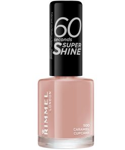 shop RIMMEL 60 Seconds Nail Polish 8 ml - 500 Caramel Cupcake af RIMMEL - online shopping tilbud rabat hos shoppetur.dk