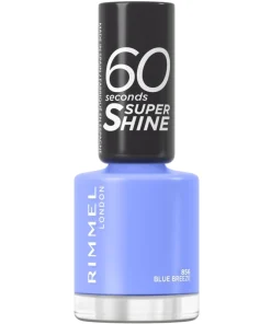 shop RIMMEL 60 Seconds Nail Polish 8 ml - 856 Blue Breeze af RIMMEL - online shopping tilbud rabat hos shoppetur.dk
