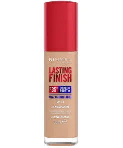 shop RIMMEL Clean Lasting Finish Foundation 30 ml - 150 rose vanilla af RIMMEL - online shopping tilbud rabat hos shoppetur.dk