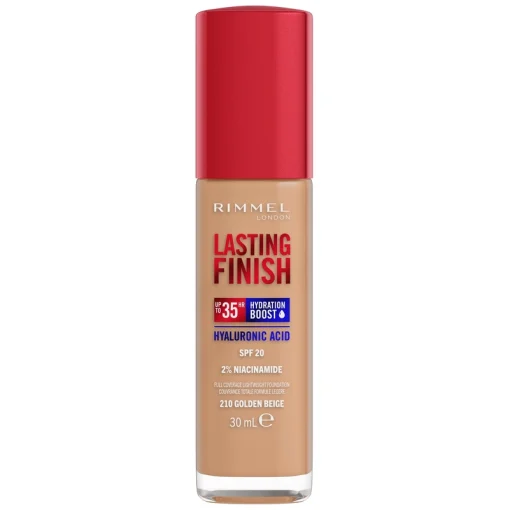 shop RIMMEL Clean Lasting Finish Foundation 30 ml - 210 golden beige af RIMMEL - online shopping tilbud rabat hos shoppetur.dk