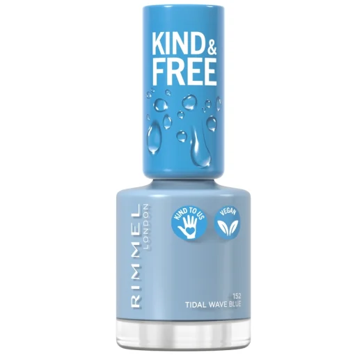 shop RIMMEL Kind & Free Clean Nail 8 ml - 152 Tidal Wave Blue af RIMMEL - online shopping tilbud rabat hos shoppetur.dk