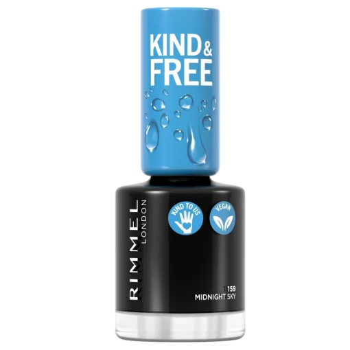 shop RIMMEL Kind & Free Clean Nail 8 ml - 159 Midnight Sky af RIMMEL - online shopping tilbud rabat hos shoppetur.dk