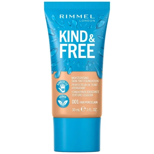 shop RIMMEL Kind & Free skin Tint 30 ml - 001 Fair Porcelain af RIMMEL - online shopping tilbud rabat hos shoppetur.dk