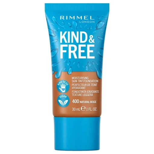 shop RIMMEL Kind & Free skin Tint 30 ml - 400 Natural Beige af RIMMEL - online shopping tilbud rabat hos shoppetur.dk