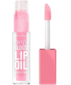 shop RIMMEL Oh My Gloss Lip Oil - 001 Pink Flush af RIMMEL - online shopping tilbud rabat hos shoppetur.dk