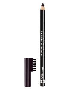 shop RIMMEL Professional Eye Brow Pencil - 004 Black af RIMMEL - online shopping tilbud rabat hos shoppetur.dk