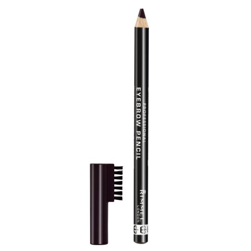 shop RIMMEL Professional Eye Brow Pencil - 004 Black af RIMMEL - online shopping tilbud rabat hos shoppetur.dk