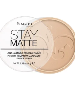 shop RIMMEL Stay Matte Pressed Powder 14 gr. - 004 Sandstorm af RIMMEL - online shopping tilbud rabat hos shoppetur.dk