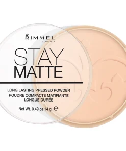 shop RIMMEL Stay Matte Pressed Powder 14 gr.- 006 Warm beige af RIMMEL - online shopping tilbud rabat hos shoppetur.dk